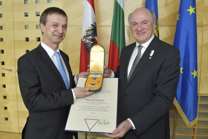 Високо австрийско отличие за министър Ради Найденов